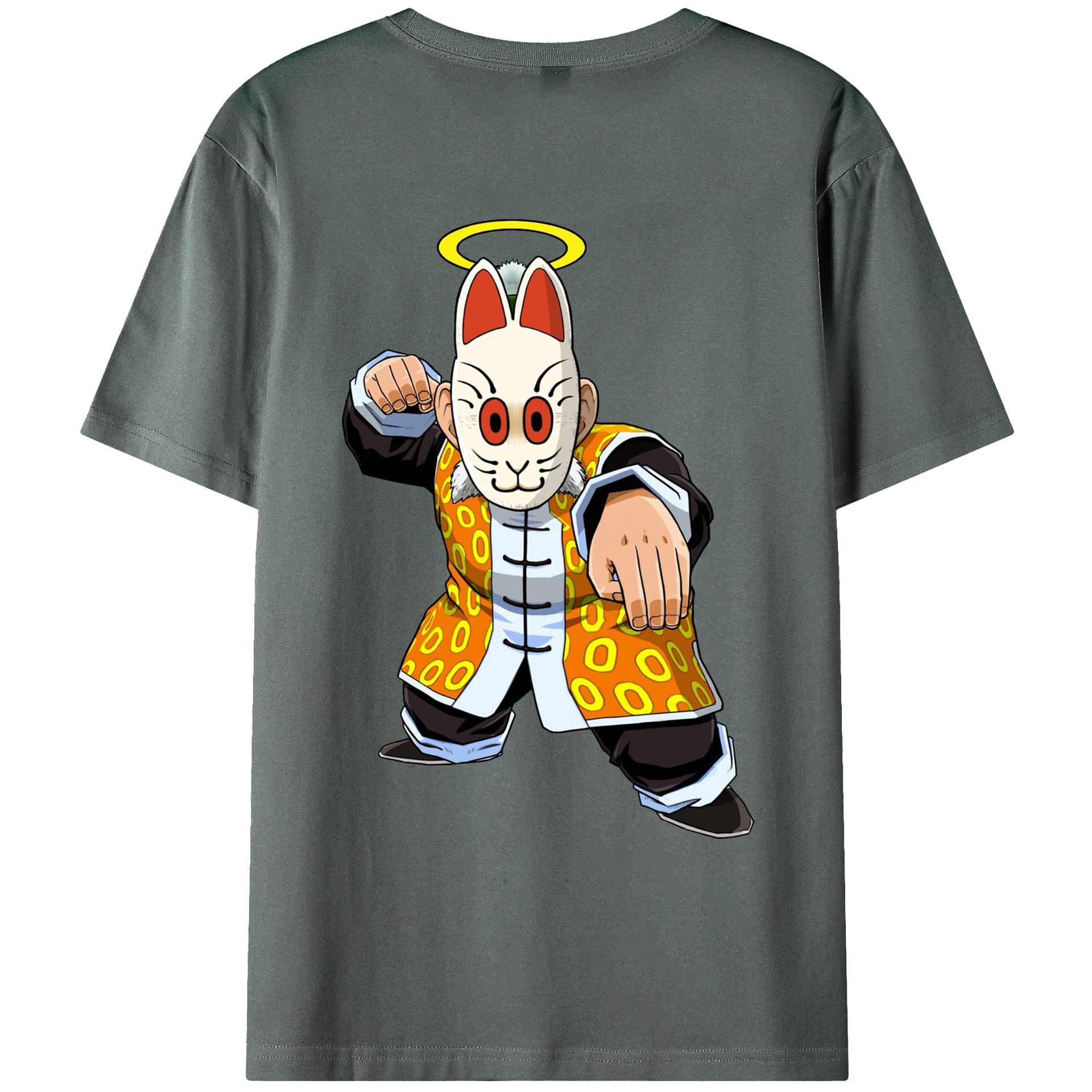 （画像用） ドラゴンボール DRAGON BALL 綿100％ メンズ半袖Tシャツ（バックプリント） 通気性